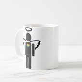 Mug angélique. (Devant gauche)