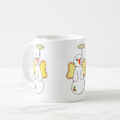 Mug Angéliques anges de neige (Devant gauche)