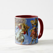 Mug Angels de l'Assomption et l'Annonciation par Lippi (Devant droit)