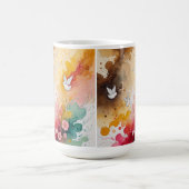 Mug Anges abstraits (Centre)