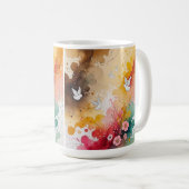 Mug Anges abstraits (Devant droit)