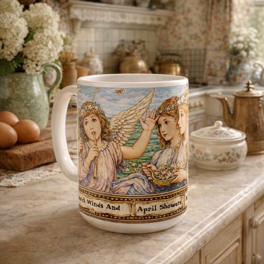 Mug Anges de fleurs de mai