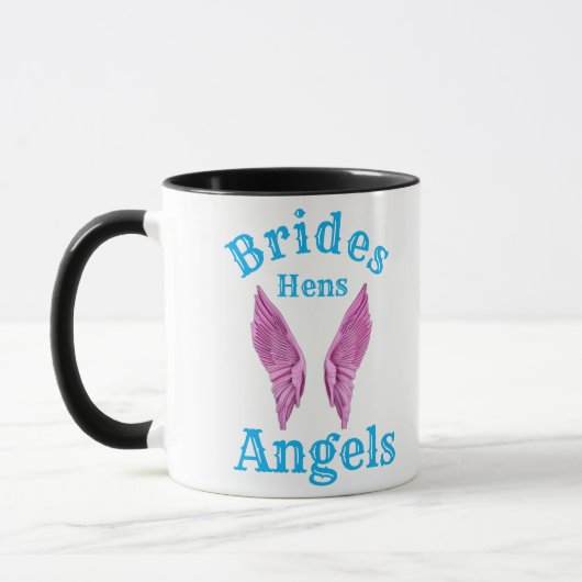 Mug Anges des mariées poules  (Gauche)