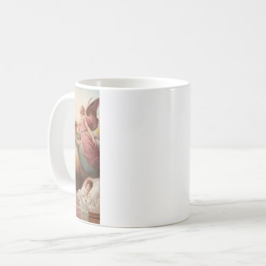 Mug Anges gardiens avec enfant (Devant gauche)