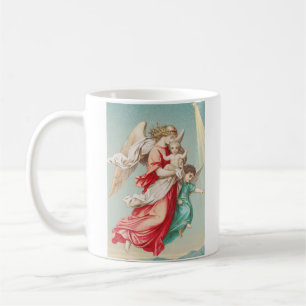 Mug Anges Gardiens portant un enfant Art éthéré
