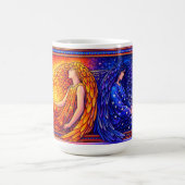 Mug Anges rétro célestes jour et nuit (Centre)