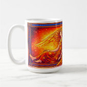 Mug Anges rétro célestes jour et nuit (Gauche)