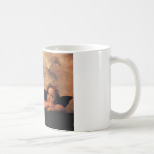 Mug Anges Sistine Madonna de Raphael 2 anges