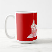 Mug Angkor Vat Cambodgien / Drapeau Khmer (Gauche)