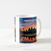Mug Angkor Wat Cambodge Coucher de soleil (Devant droit)