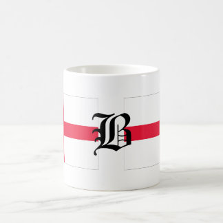 Mug Anglais-Drapeau de B-texte