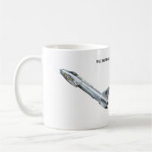 Mug Anglais Electric Lightning, RAF, 1980. (Gauche)