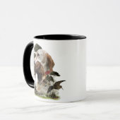 Mug Anglais Setter, chasse à la bécasse (Devant gauche)