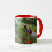 Mug Anglais Setter, Chasse de faisan (Devant droit)