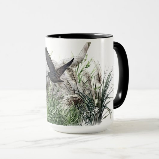 Mug Anglais Setter, saison de chasse (Devant droit)
