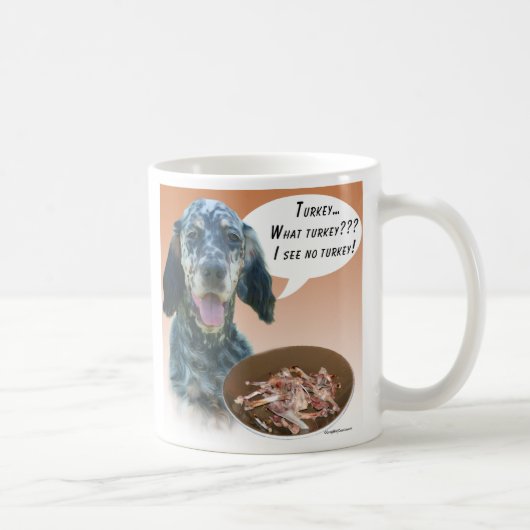 Mug Anglais Setter Turquie (Droite)
