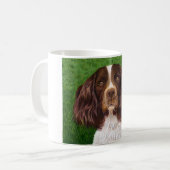 Mug Anglais Springer Spaniel Chien Art - Major (Devant gauche)