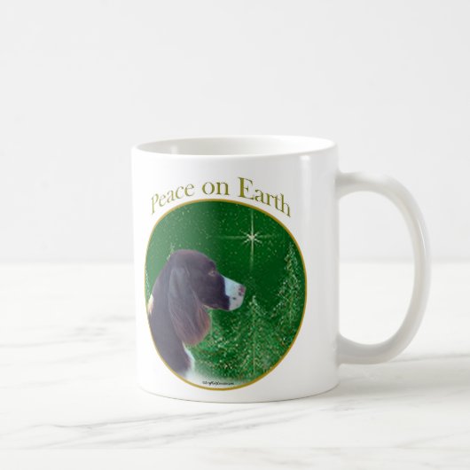 Mug Anglais Springer Spaniel (foie) Peace (Droite)