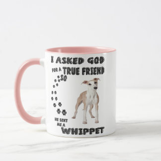 Mug anglais whippet citation maman, sighththdad art, c