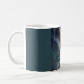 Mug Angle De Protection En Aquarelle Bleue Clair (Gauche)