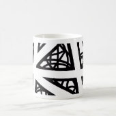 Mug Angles en noir et blanc (Centre)