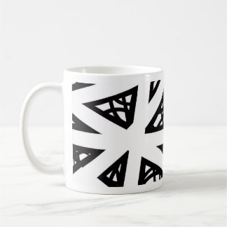 Mug Angles en noir et blanc