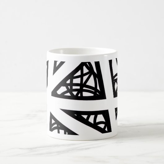 Mug Angles In Black and White (Centre)