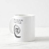 Mug Angles Pi Mathématiques Pures Enseignement Magie C (Devant gauche)