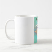 Mug Anglesea, affiche de voyage de style vintage (Gauche)