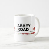Mug Angleterre d'Abbey Road (Devant droit)