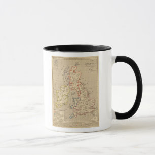 Mug Angleterre, Écosse, Irlande et Man en 1100