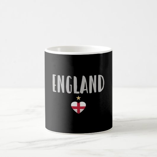 Mug Angleterre Fan Shirt Anglais Drapeau (Centre)