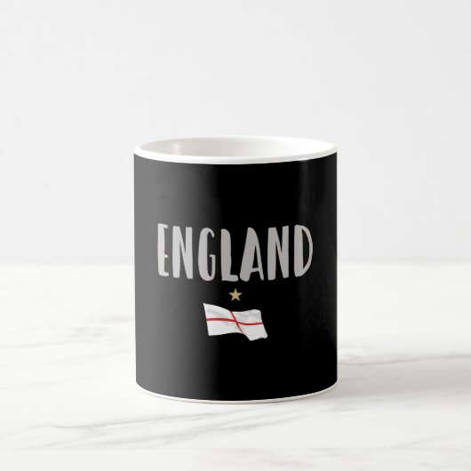 Mug Angleterre Fan Shirt Anglais Drapeau (Centre)