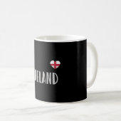 Mug Angleterre Fan Shirt Anglais Drapeau (Devant droit)