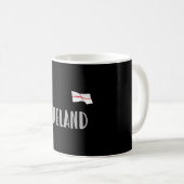 Mug Angleterre Fan Shirt Anglais Drapeau (Devant droit)