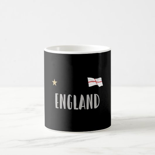 Mug Angleterre Fan Shirt Anglais Drapeau (Centre)