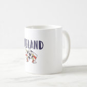 Mug Angleterre Fan Shirt Anglais Drapeau (Devant droit)