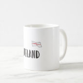 Mug Angleterre Fan Shirt Anglais Drapeau (Devant droit)