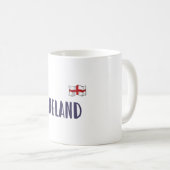 Mug Angleterre Fan Shirt Anglais Drapeau (Devant droit)