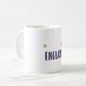 Mug Angleterre Fan Shirt Anglais Drapeau (Devant gauche)