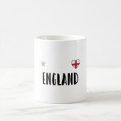 Mug Angleterre Fan Shirt Anglais Drapeau (Centre)