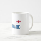 Mug Angleterre Fan Shirt Anglais Drapeau (Devant droit)