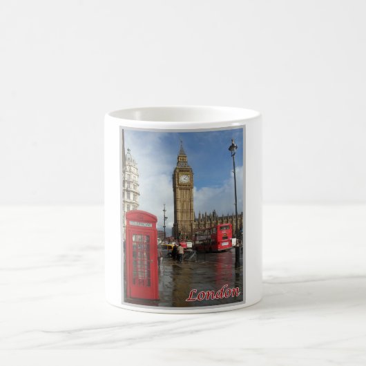 Mug Angleterre - Londres - Big Ben - double pont - (Centre)
