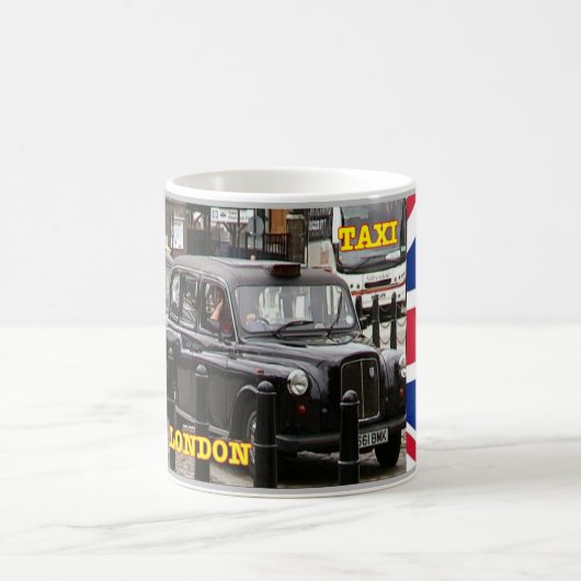 Mug Angleterre - Londres - Taxi casquette noir - (Centre)