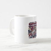 Mug Angleterre Mode de but squelette attaquant Nations (Devant gauche)