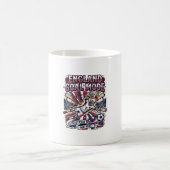 Mug Angleterre Mode de but squelette attaquant Nations (Centre)