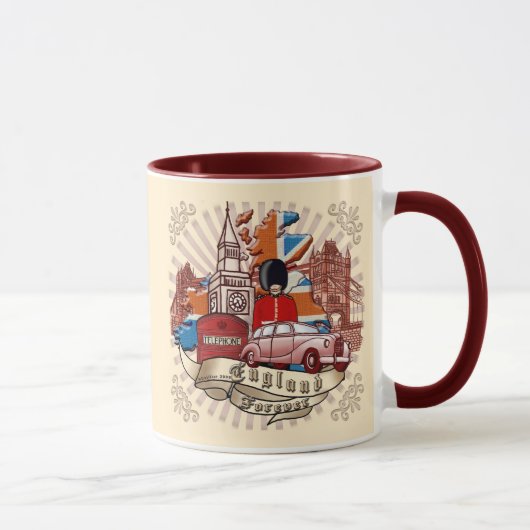 Mug Angleterre pour toujours (Droite)