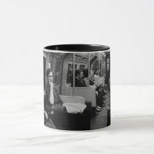 Mug Angleterre vintage Londres chemin de fer à l'intér