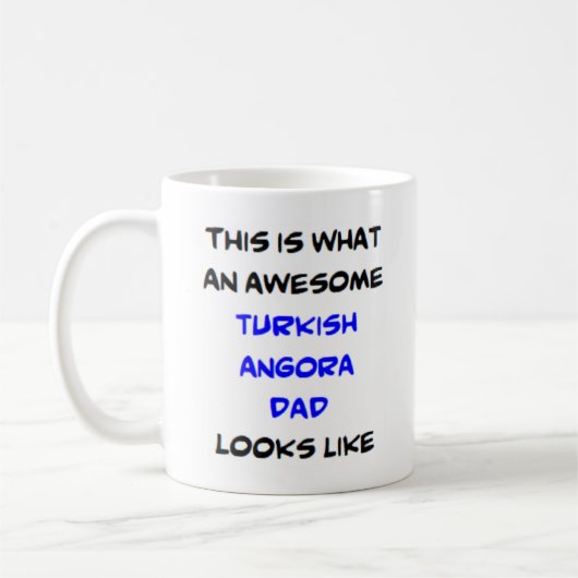 Mug angora turque papa, génial (Gauche)