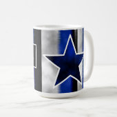 Mug Angry Alien Blue [ SKULLien ] by J.H.T. (Devant droit)